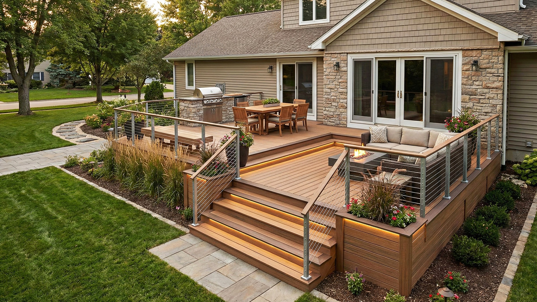 Luxury Deck Railings USA: The Definitive Architectural Guide